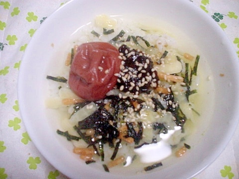 お腹に優しいかも知れない梅 ごはんですよの茶漬け レシピ 作り方 By デブネコたん W ノ 楽天レシピ お腹に優しいかも知れない梅 ごはんですよの茶漬け レシピ 作り方 By デブネコたん W ノ 楽天レシピ